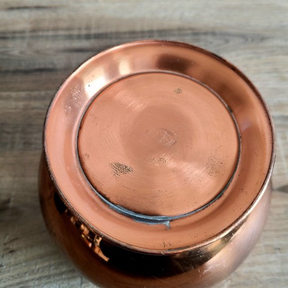 Copper planter/ cover pot. - Picture 5 of 6